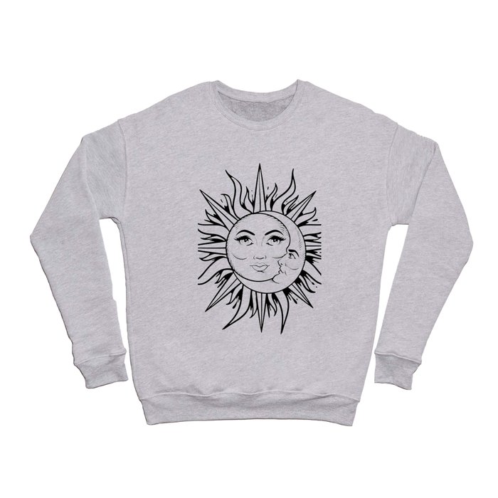 Sun and moon Crewneck Sweatshirt
