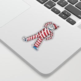 Nutty Waldo Sticker