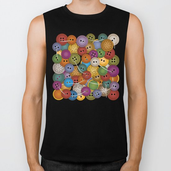 Buttons Biker Tank