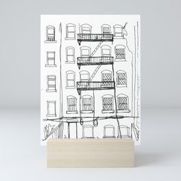 Brooklyn Alley Mini Art Print