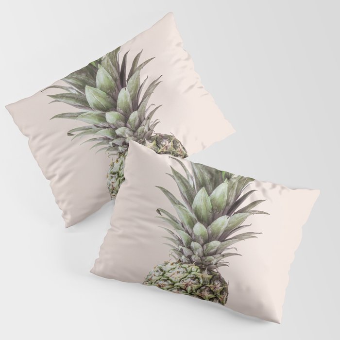 Pineapple Photography Tropical Art Pillow Sham