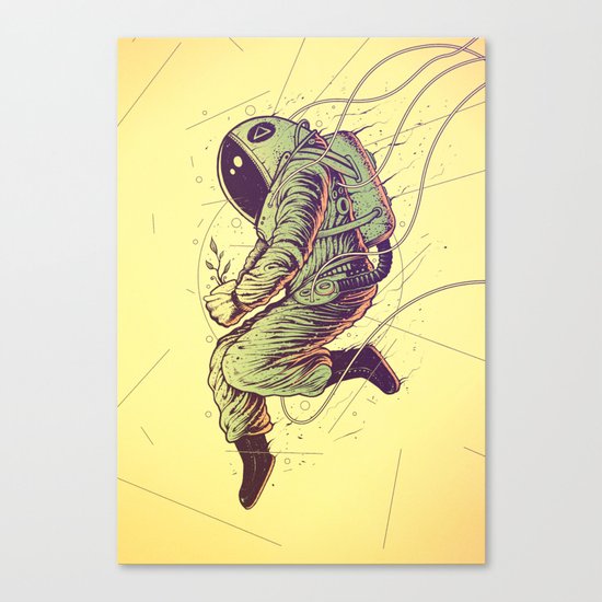 Green Mission Canvas Print