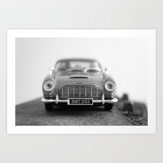 James Bond - Aston Martin Art Print