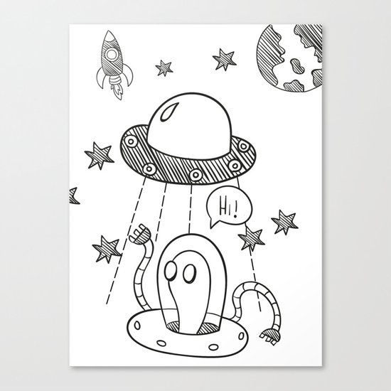 Alien Canvas Print