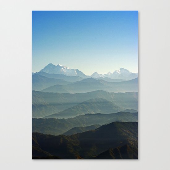 Hima - Layers Canvas Print