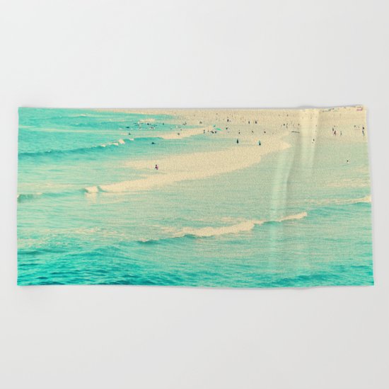 beach sunday II Beach Towel