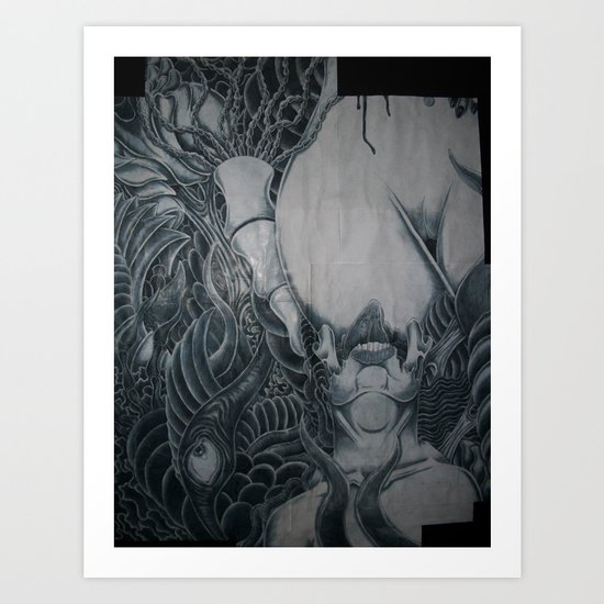 Head Taker Art Print