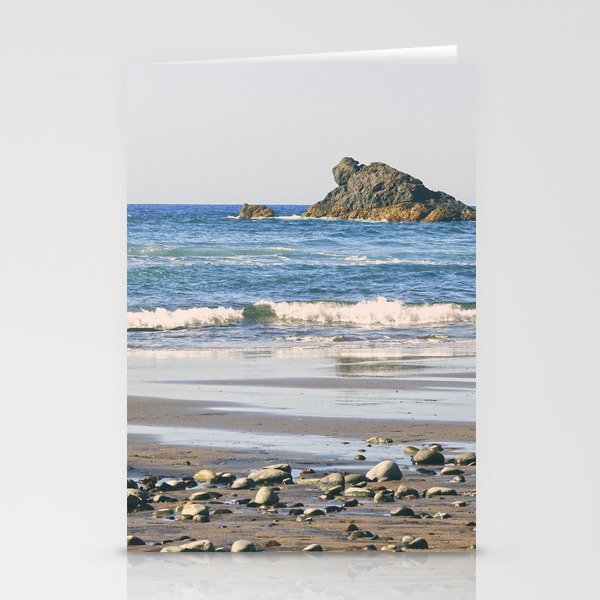 Rocky Beach in Tenerife | Canary Islands, Spain | Summer Travel Photography Stationery Cards