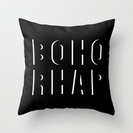 Boho Rhap (Bohemian Rhapsody) Throw Pillow