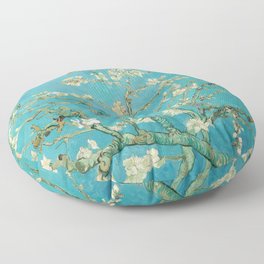 Almond Blossom by Vincent van Gogh, 1890 Floor Pillow