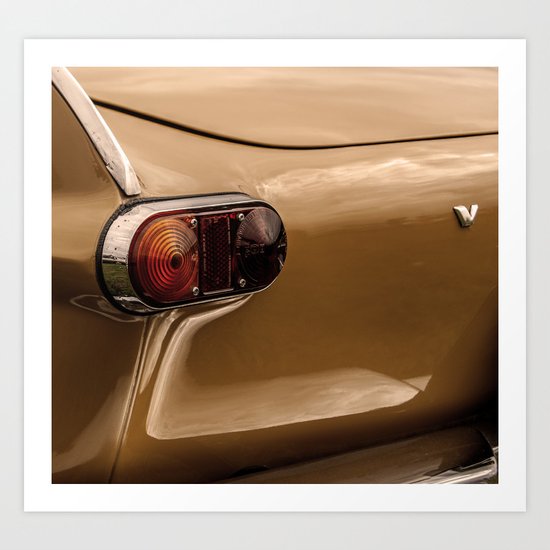 V for Volvo Art Print