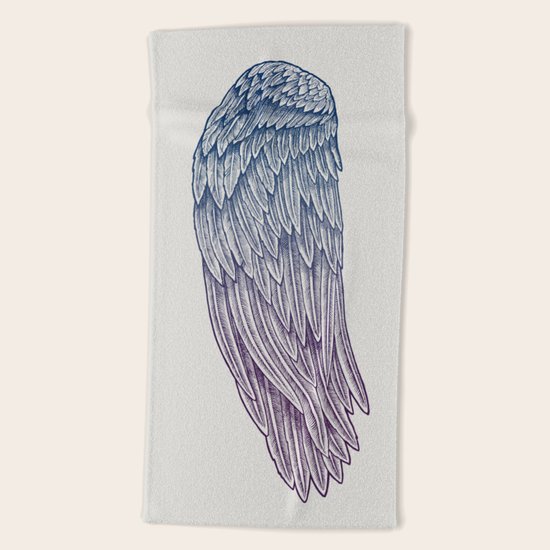 Angel Wings Beach Towel