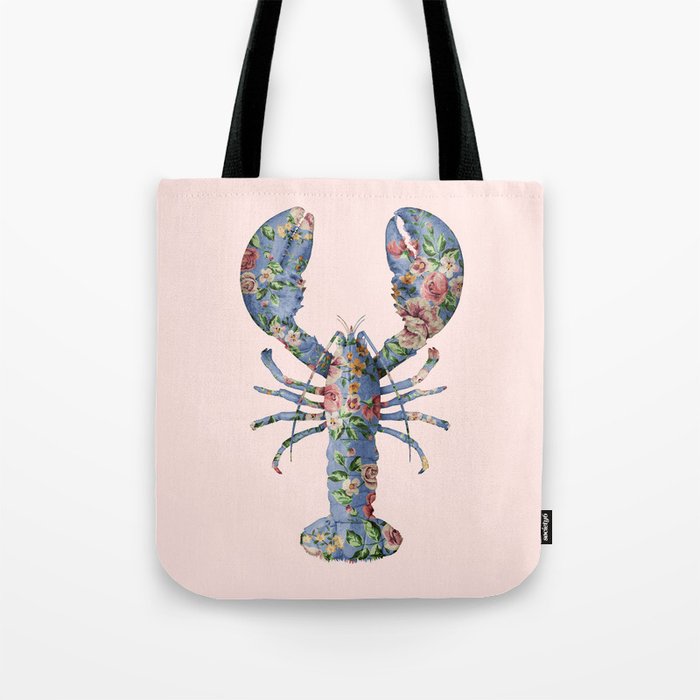 Fl Lobster Tote Bag By Paulfuentes Society6 Fl Lobster Tote Bag