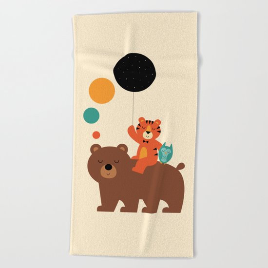 My Little Explorer Beach Towel