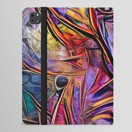 Color and Lines iPad Folio Case