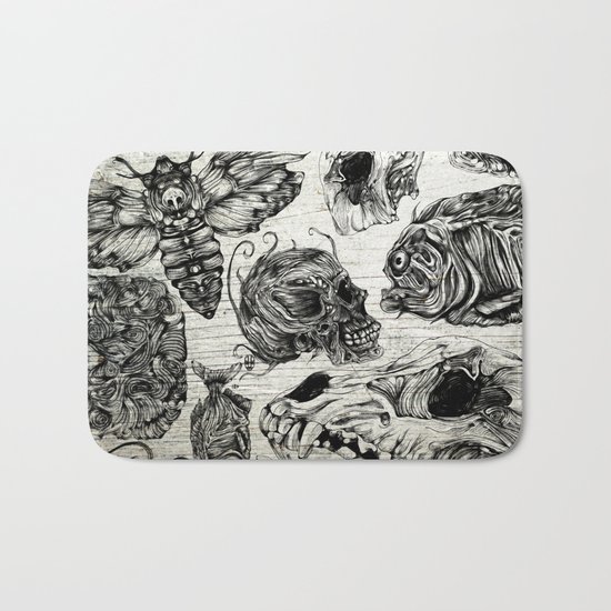 Bones and Co Bath Mat