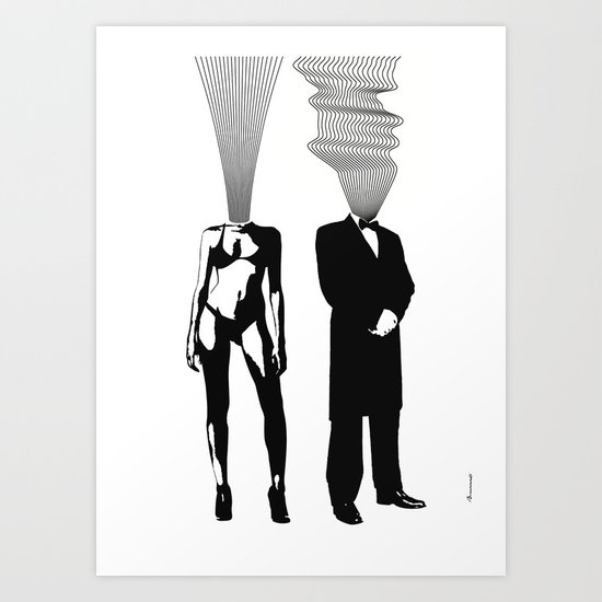Neuro V7V8 Art Print