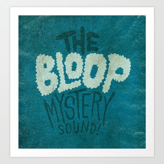 Bloop Art Print