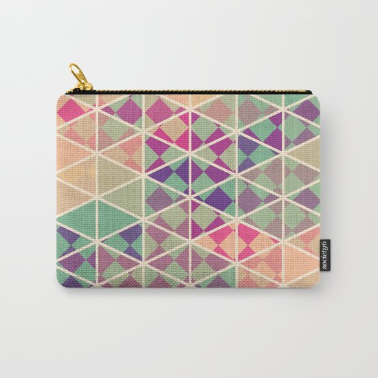 Vintage oriental pattern art Carry-All Pouch