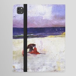 Bronte Beach on the Queens Birthday - Charles Conder iPad Folio Case