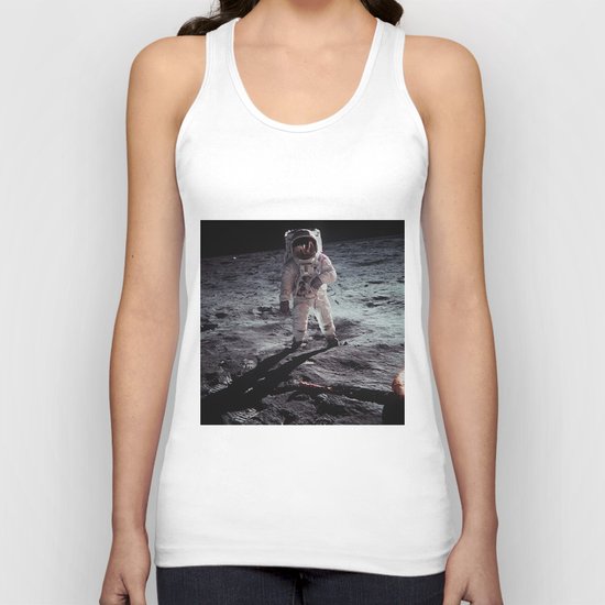 moon man Unisex Tank Top