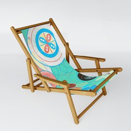 The Ten Largest, Group IV, No.4, Mint by Hilma af Klint Sling Chair