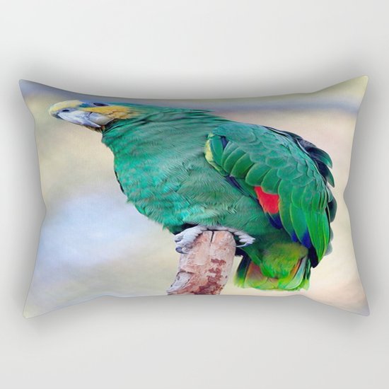 parrot Rectangular Pillow