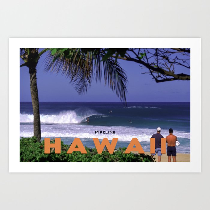 Hawaii, Ehuka'i Beach Park Art Print by John Seaton Callahan Society6