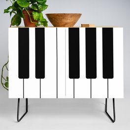 Piano Keys Music Credenza
