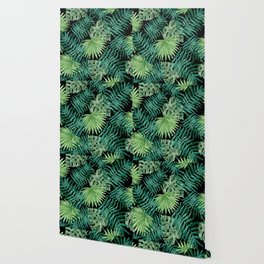 PLANT LEAF PATTERN. Wallpaper