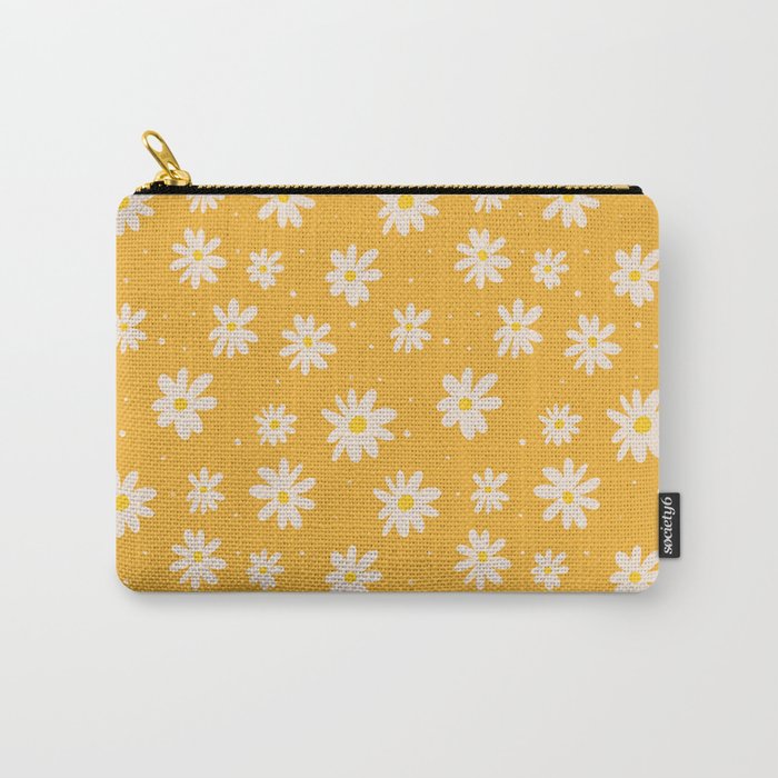 Sunshine Daisies Carry-All Pouch