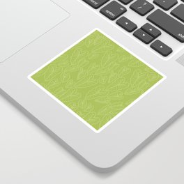 Kalo Leaves - Green Sticker