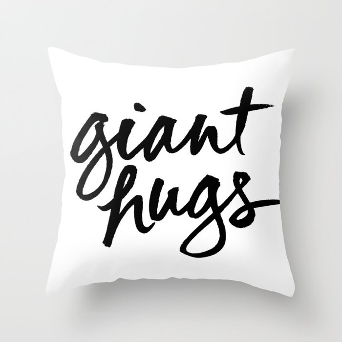Giant Hugs Throw Pillow