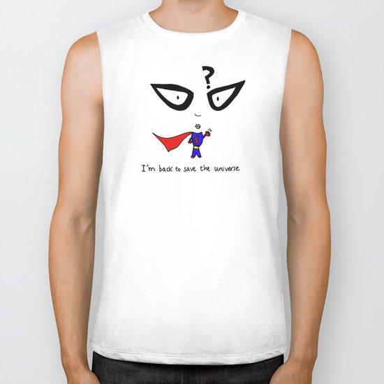 Kind of a super man Biker Tank