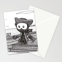 Ninja Pirate Stationery Cards