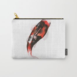 Japanese style two artistic carp Carry-All Pouch