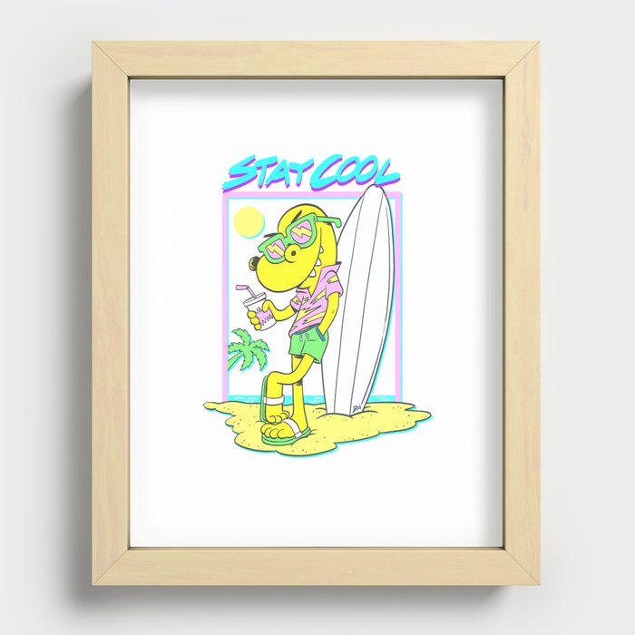 STAY COOL! Recessed Framed Print