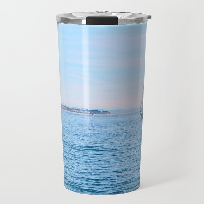 Blue Sailing Travel Mug
