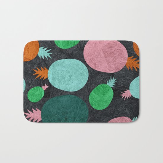 Pineapple Lovers Bath Mat