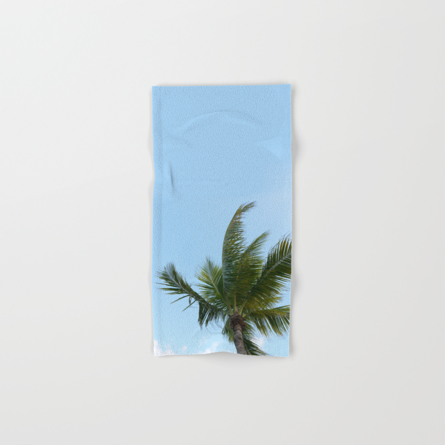 Keywest Palm Tree Hand Bath Towel Keywest Palm Tree Hand Bath Towel