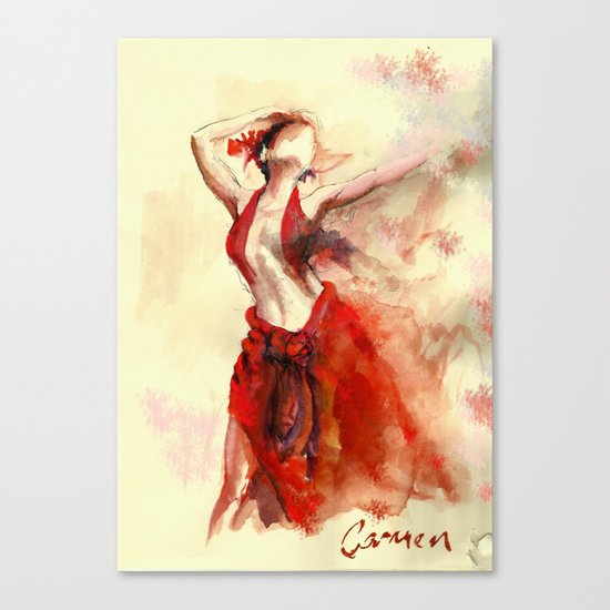 Carmen Canvas Print