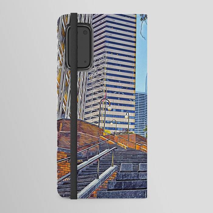 Downtown Seattle  Android Wallet Case