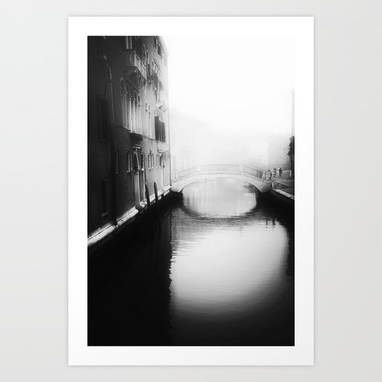 Under the bridge- Art Print