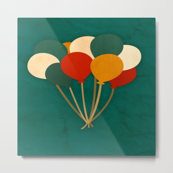 Balloons Metal Print