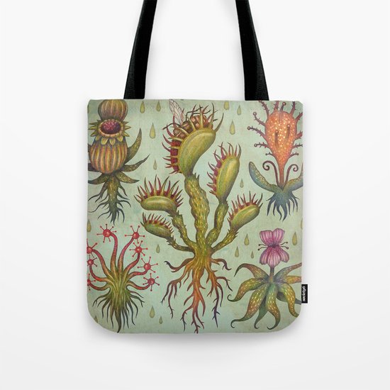 Carnivorous plants Tote Bag