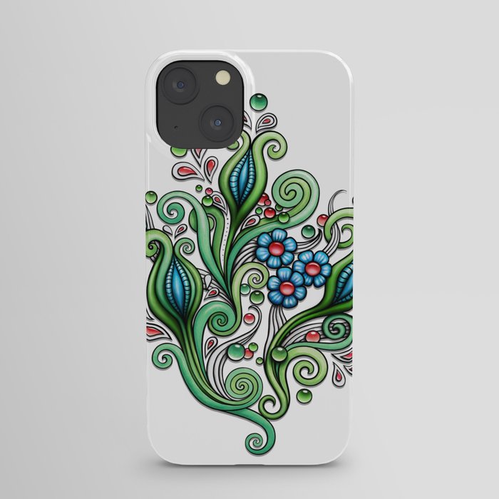 Brilliant Bubble Bloom iPhone Case