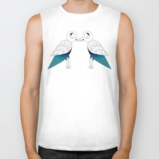 parrot dot ! Biker Tank