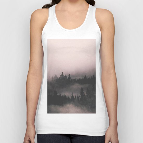 When the fog comes in Unisex Tank Top
