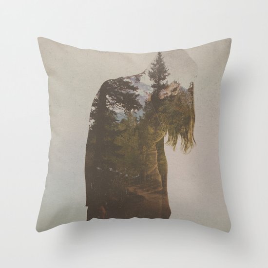 Inside Out Throw Pillow