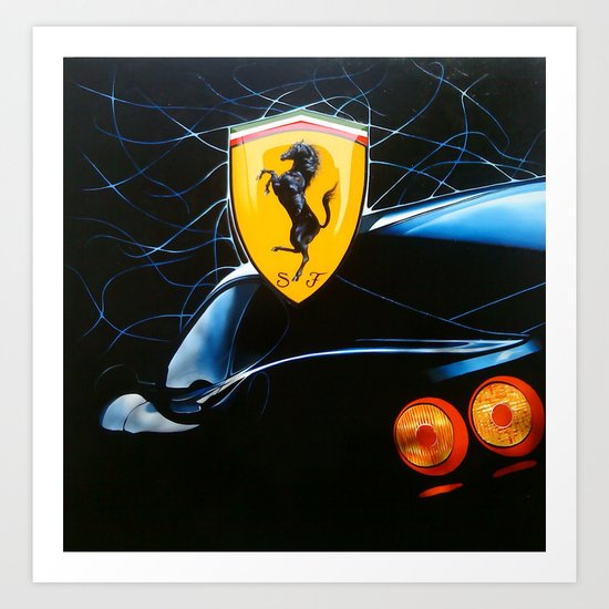 HORSEPOWER Art Print